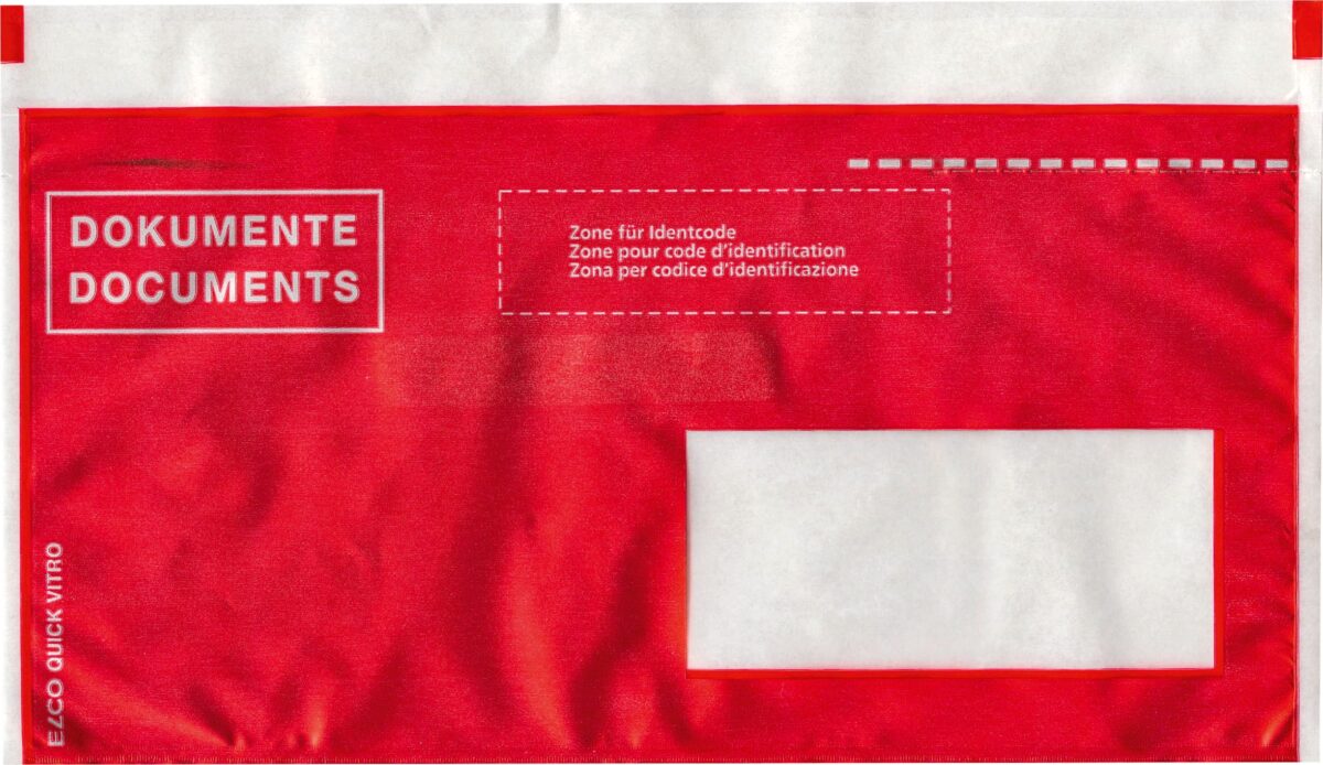 ELCO Dokumentent. Quick Vitro C6/5 29023.80 rot, Fenster rechts 250 Stk. – Hochwertig & günstig bei ShopDeca
