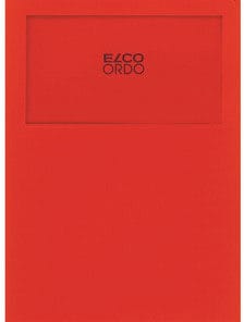 ELCO Organisationsmappe Ordo A4 29469.92 unliniert, rot int. 100 Stück