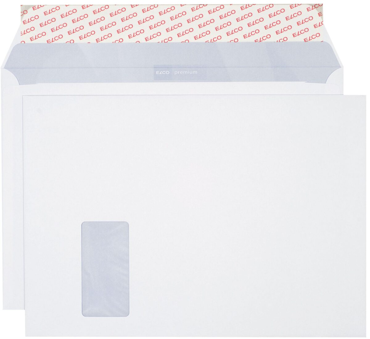 ELCO Couvert Premium m/Fenster C4 34894 120g, weiss 250 Stück – Hochwertig & günstig bei ShopDeca