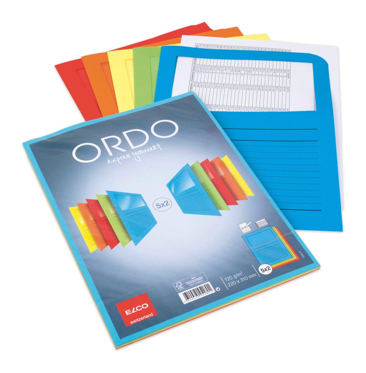 ELCO Organisationsmappe Ordo A4 73695.00 classico, 5-farbig 10 Stück – Hochwertig & günstig bei ShopDeca