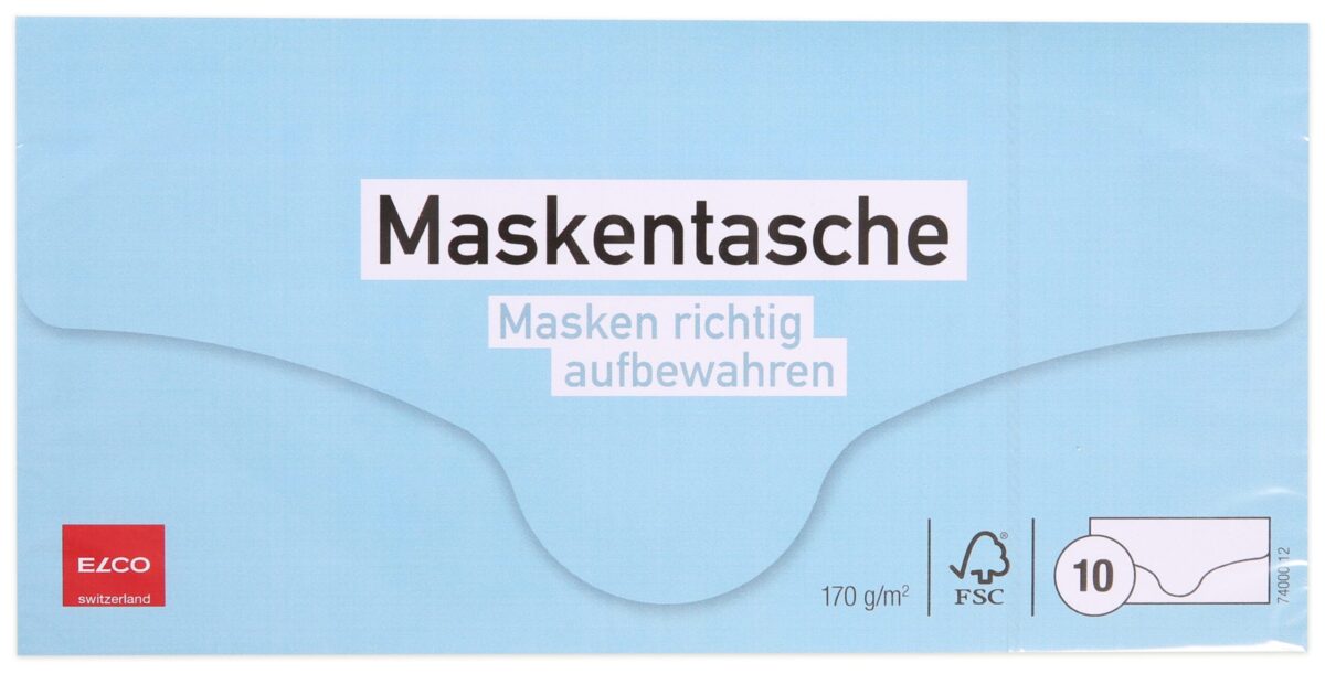 ELCO Couvert für Masken C5/6 74000.12 170g, weiss 10 Stück – Hochwertig & günstig bei ShopDeca