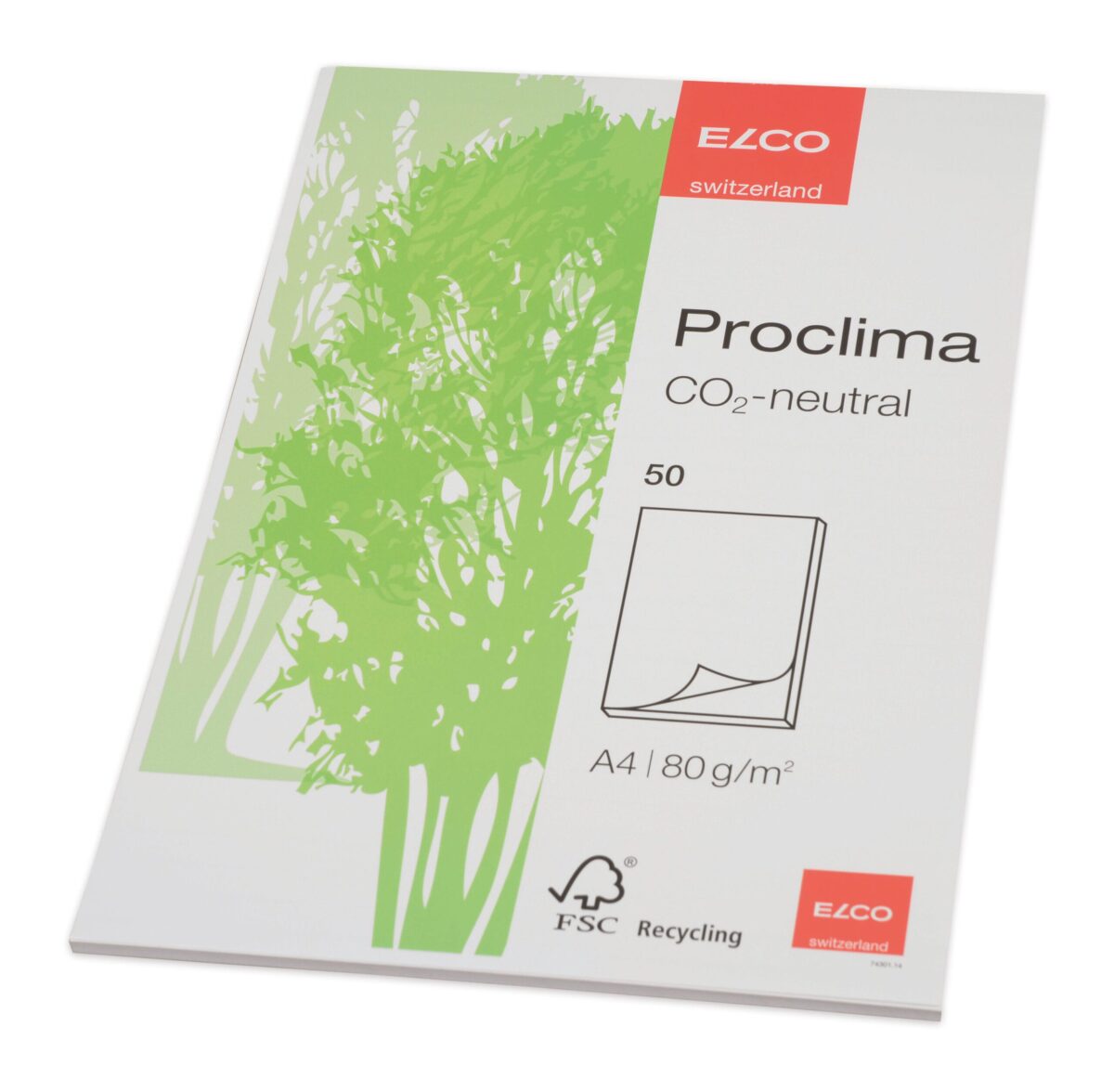 ELCO Schreibblock Proclima A4 74301.14 blanko, 70g 50 Blatt – Hochwertig & günstig bei ShopDeca