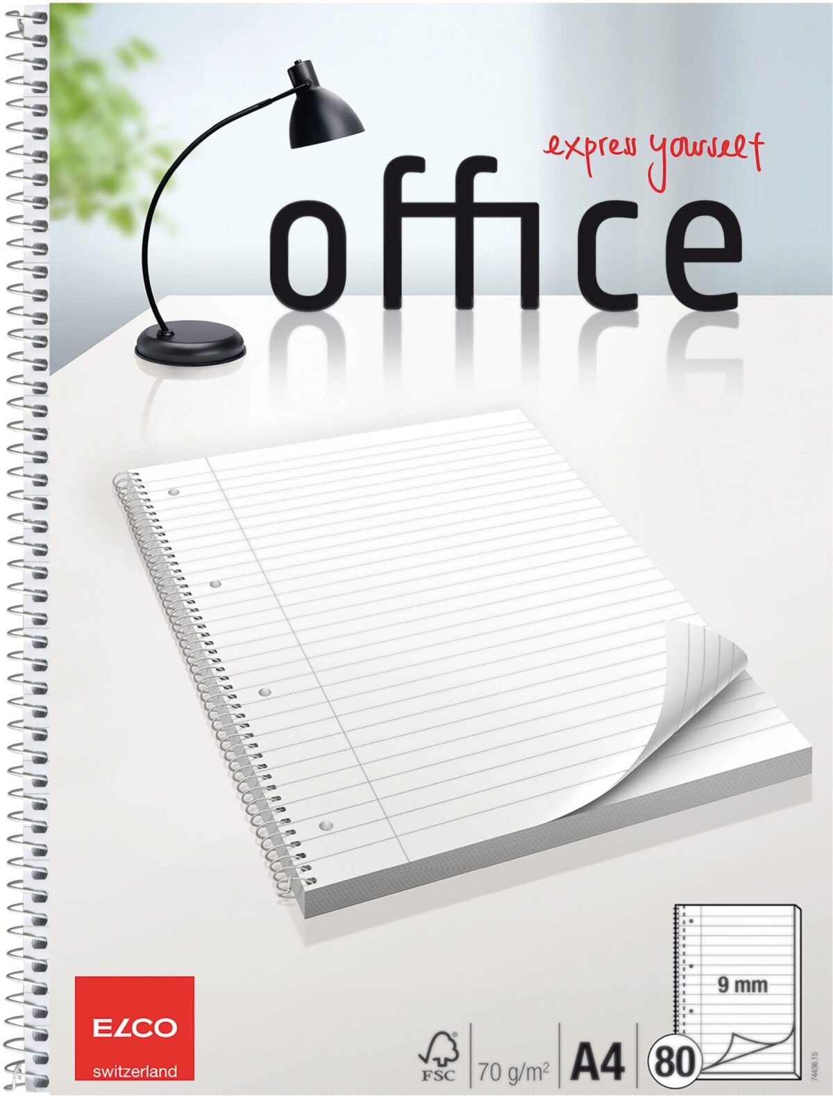 ELCO College Office liniert 9mm A4 74436.15 hochweiss, 70g 80 Blatt – Hochwertig & günstig bei ShopDeca