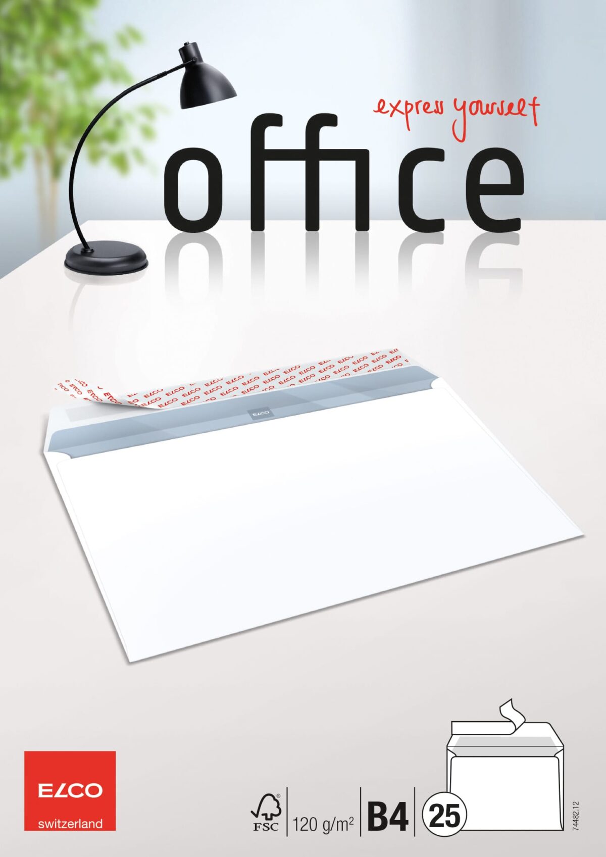 ELCO Couvert Office o/Fenster B4 74482.12 120g, weiss 25 Stück – Hochwertig & günstig bei ShopDeca