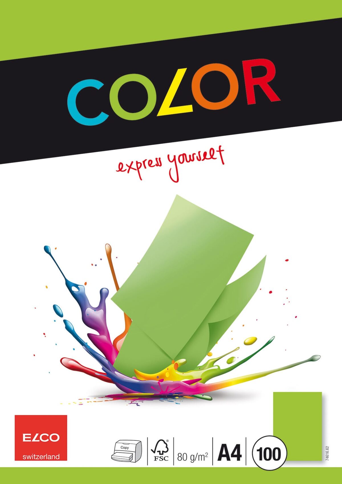 ELCO Office Color Papier A4 74616.62 80g, grün 100 Blatt – Hochwertig & günstig bei ShopDeca