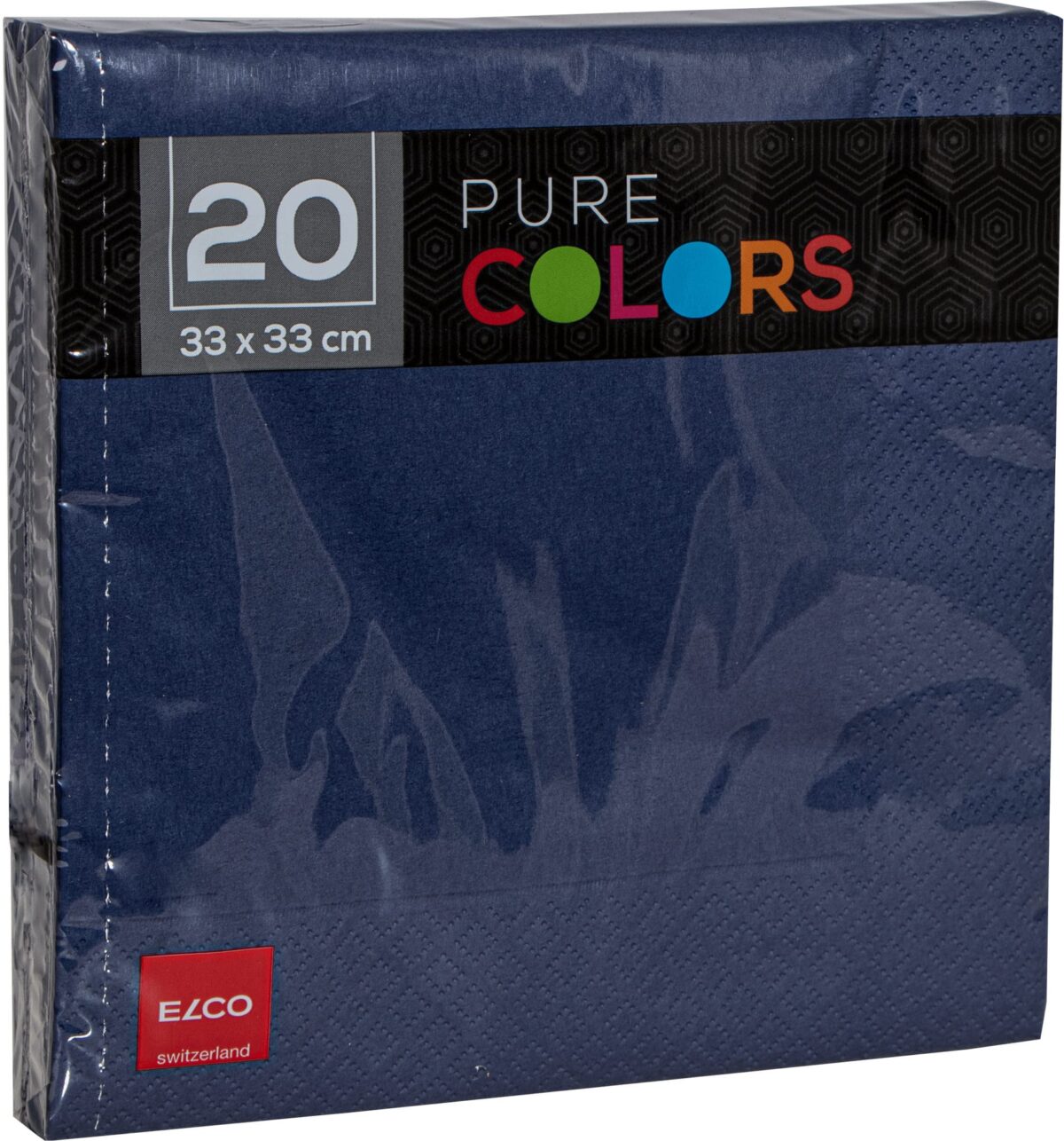 ELCO Serviette Zelltuch 33x33cm PC334020-465 3-lagig, dunkelblau 20Stk. – Hochwertig & günstig bei ShopDeca