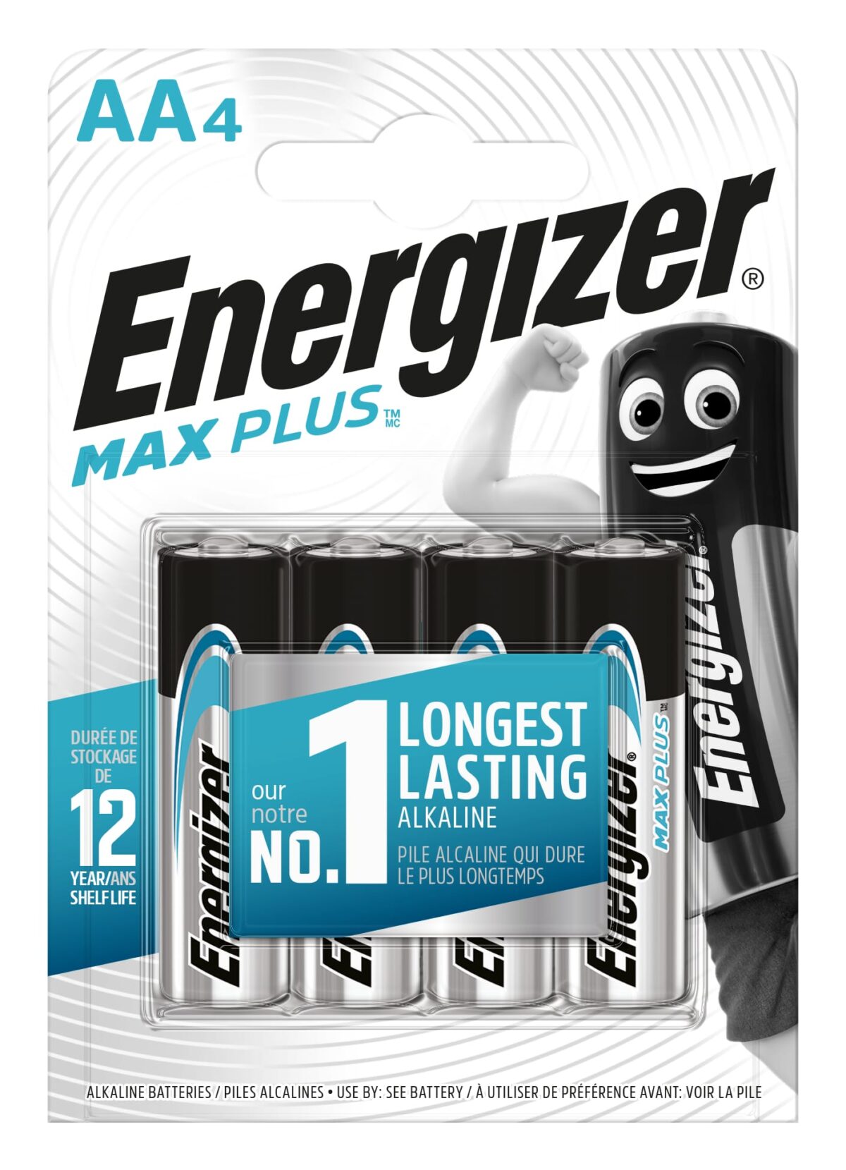 ENERGIZER Batterie Max Plus 1,5V E301323603 Mignon 2800 mAh 4 Stück – Hochwertig & günstig bei ShopDeca