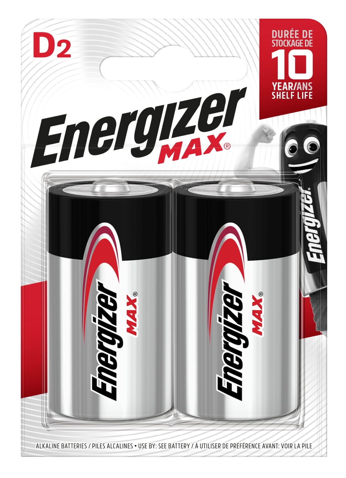 ENERGIZER Batterien Max D 1.5V E302306802 95 2 Stück – Hochwertig & günstig bei ShopDeca
