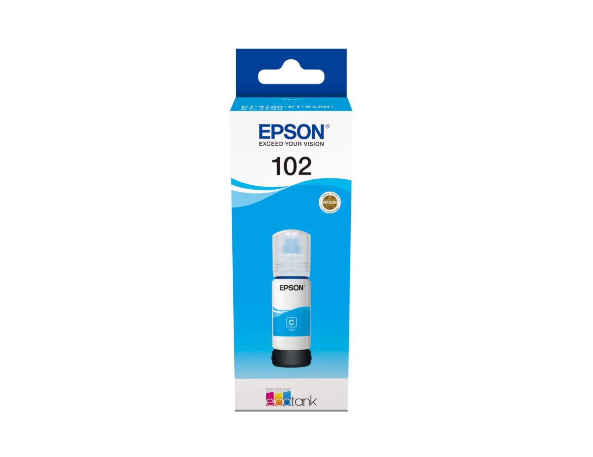 EPSON Tintenbehälter 102 cyan T03R240 EcoTank ET-2700 6000 Seiten – Hochwertig & günstig bei ShopDeca