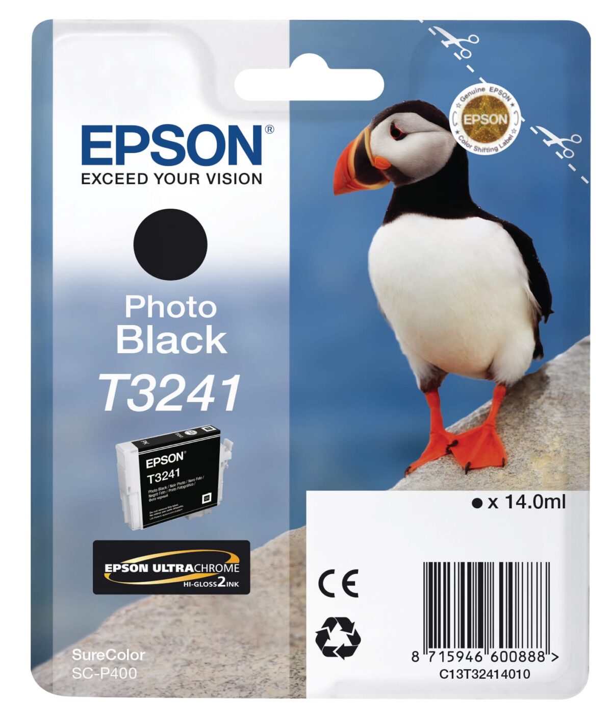 EPSON Tintenpatrone photo schwarz T324140 SureColor SC-P400 14ml – Hochwertig & günstig bei ShopDeca