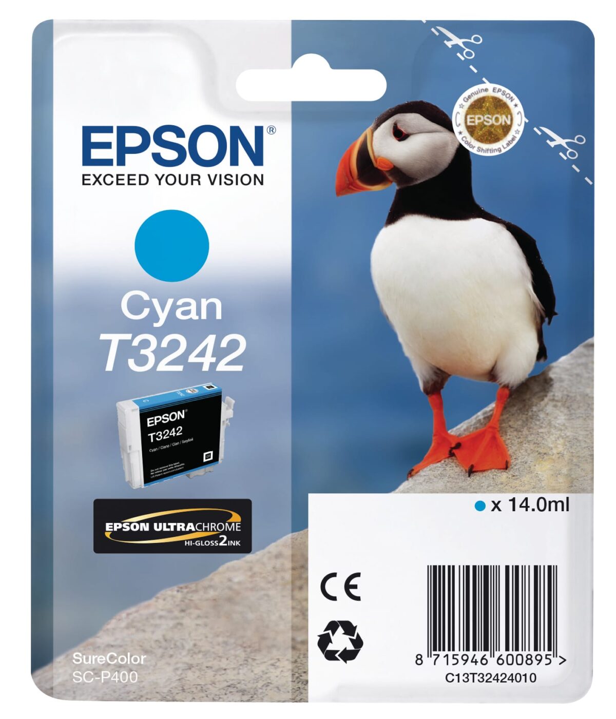 EPSON Tintenpatrone cyan T324240 SureColor SC-P400 14ml – Hochwertig & günstig bei ShopDeca