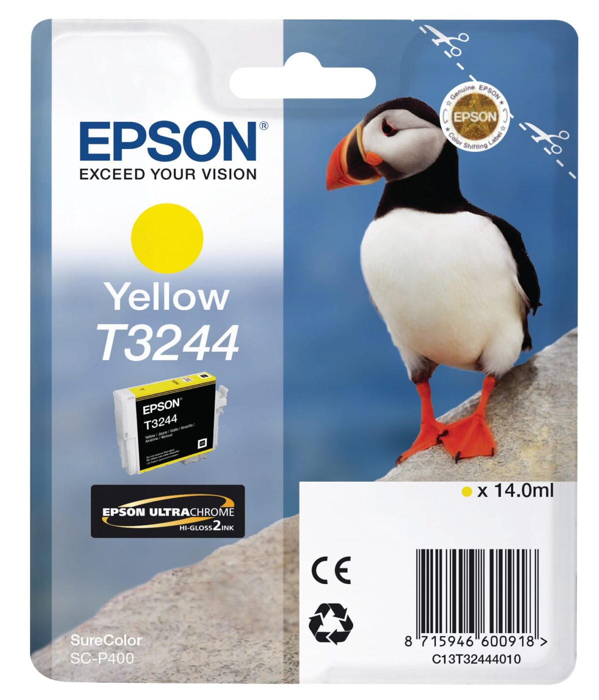 EPSON Tintenpatrone yellow T324440 SureColor SC-P400 14ml – Hochwertig & günstig bei ShopDeca