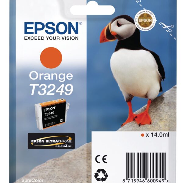 EPSON Tintenpatrone orange T324940 SureColor SC-P400 14ml