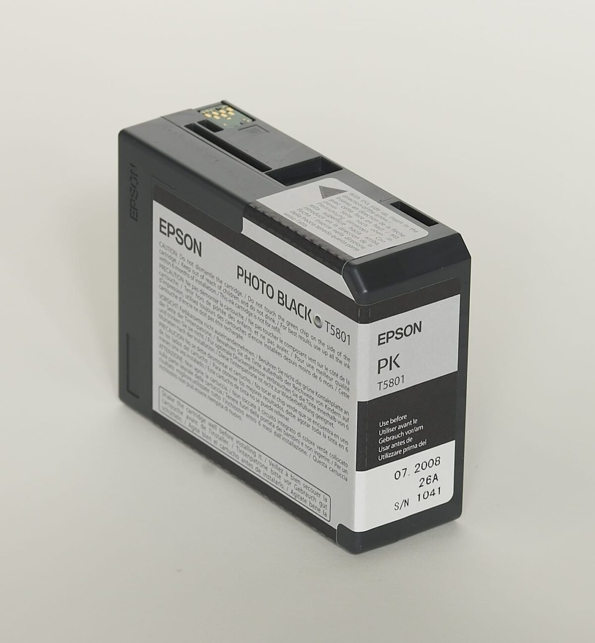 EPSON Tintenpatrone photo black T580100 Stylus Pro 3800 80ml – Hochwertig & günstig bei ShopDeca