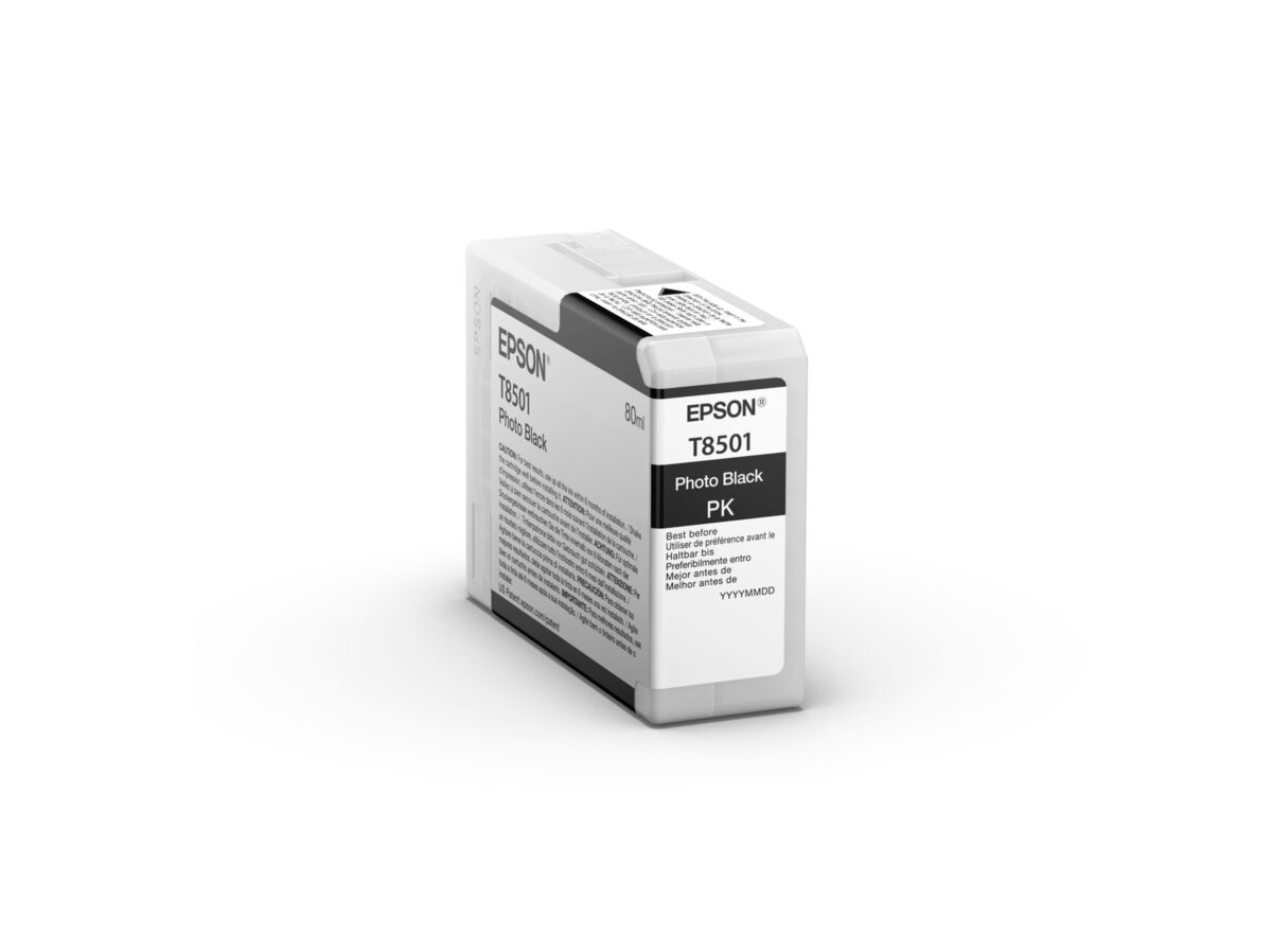 EPSON Tintenpatrone photo schwarz T850100 SureColor SC-P800 80ml – Hochwertig & günstig bei ShopDeca