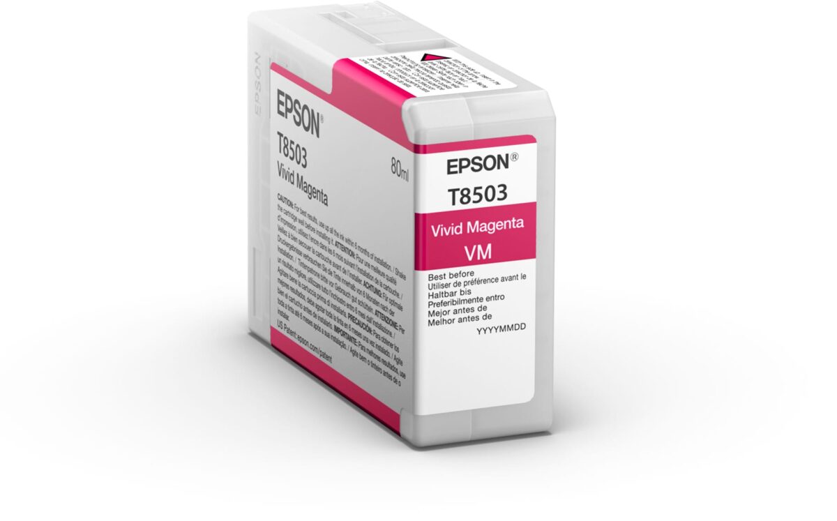 EPSON Tintenpatrone vivid magenta T85030N SureColor SC-P800 80ml – Hochwertig & günstig bei ShopDeca