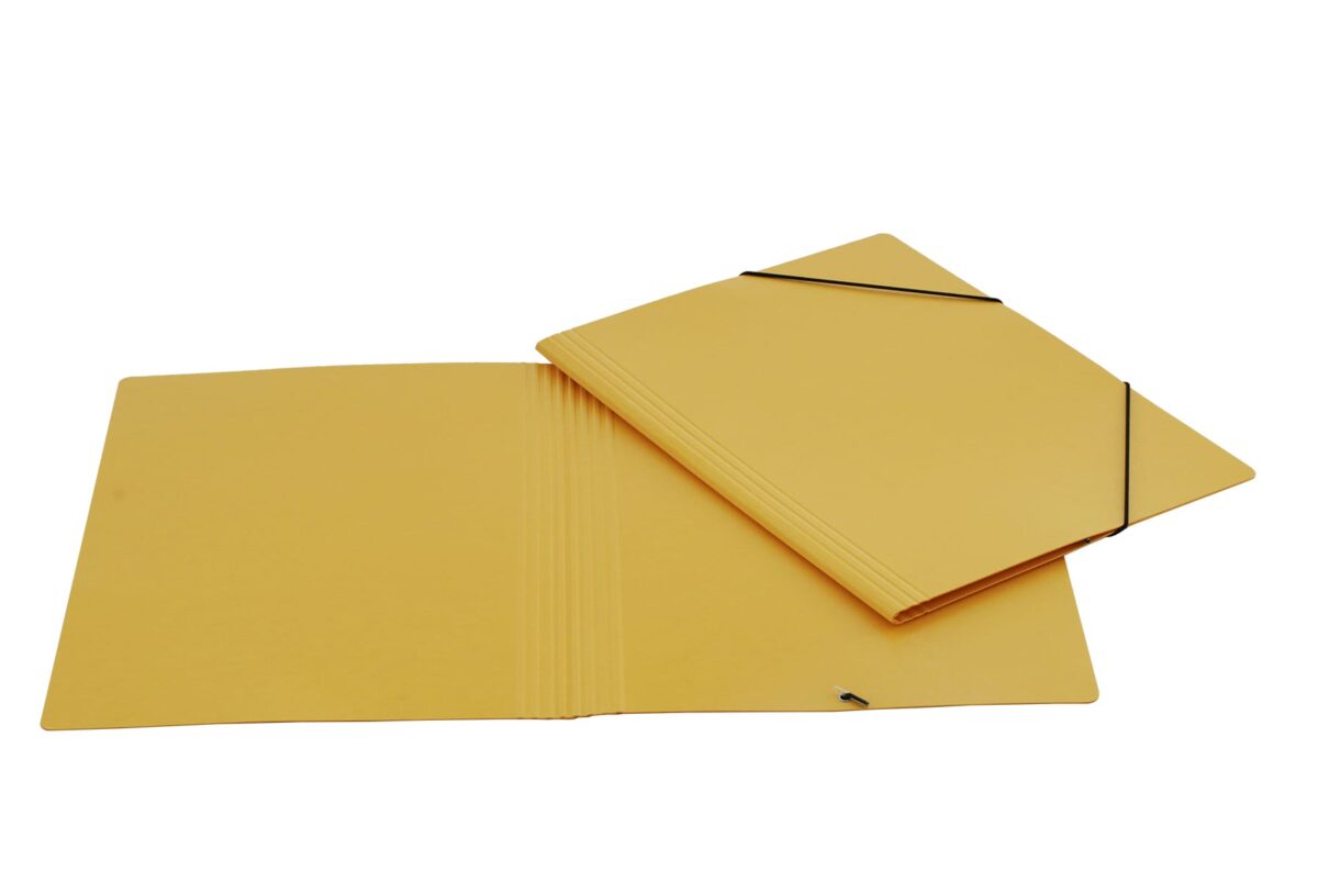 EROLA Gummibandmappe 800my A4 3228 gelb Pressspan – Hochwertig & günstig bei ShopDeca