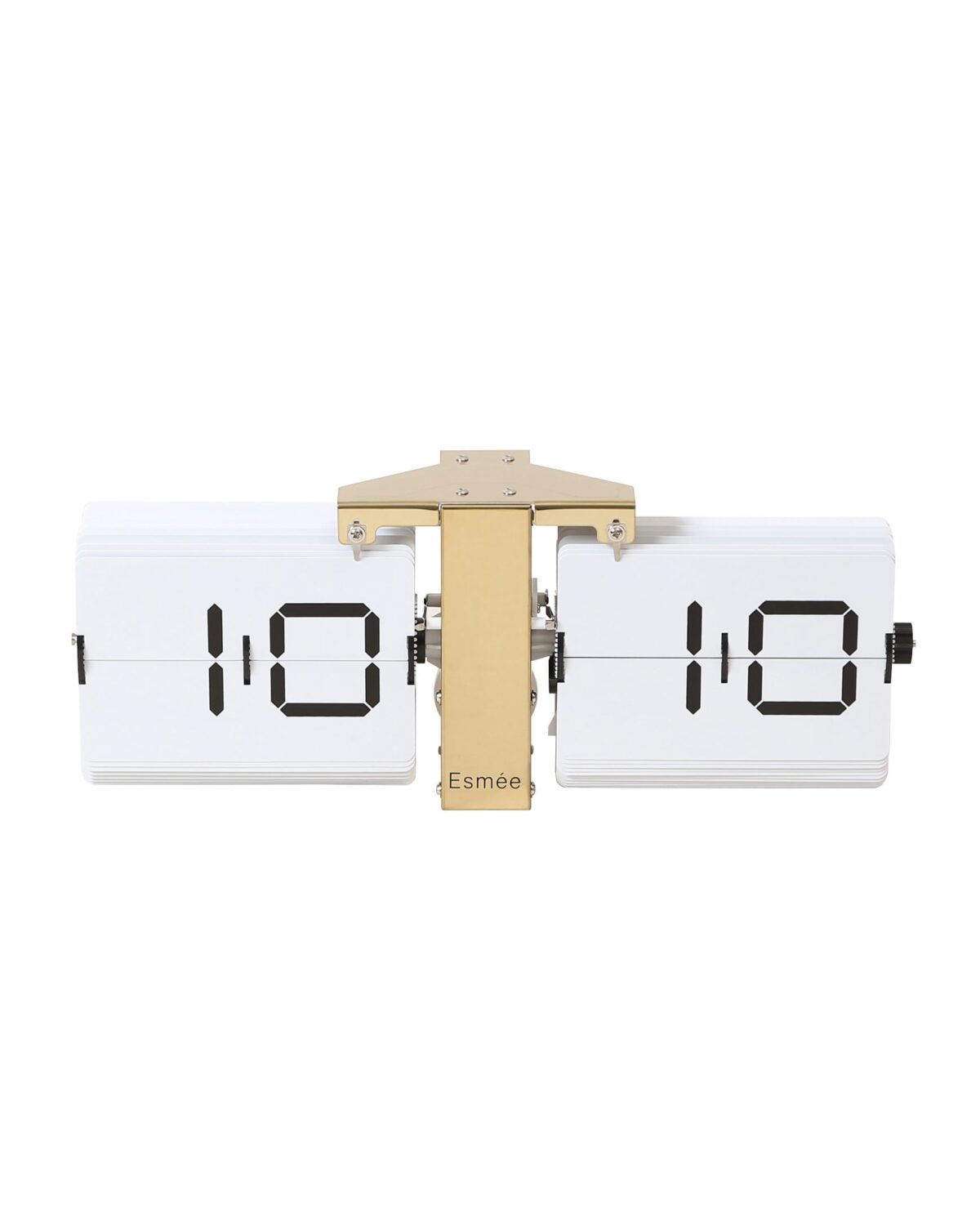 ESMEE Wanduhr Flip Clock MES24000602 gold – Hochwertig & günstig bei ShopDeca
