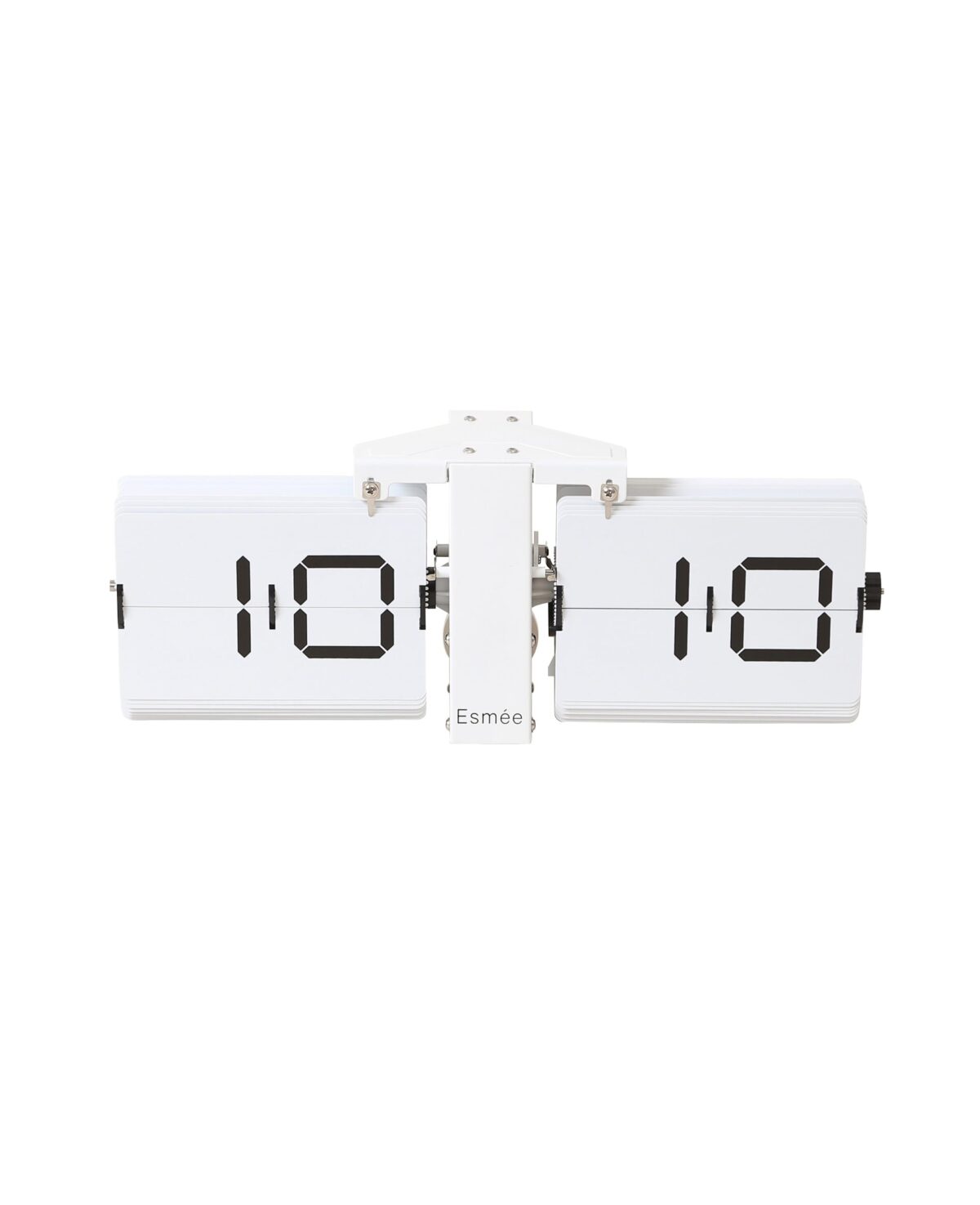 ESMEE Wanduhr Flip Clock MES24000604 weiss – Hochwertig & günstig bei ShopDeca