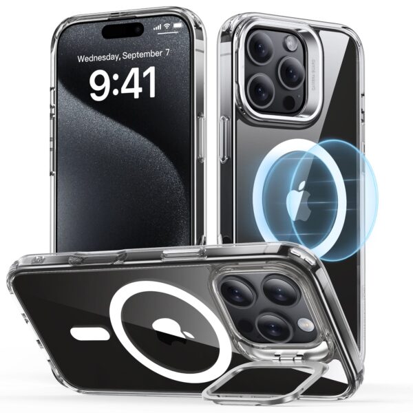 ESR Classic Hybrid Case MagSafe 1A74901 +Stand iPhone 16 Pro Clear