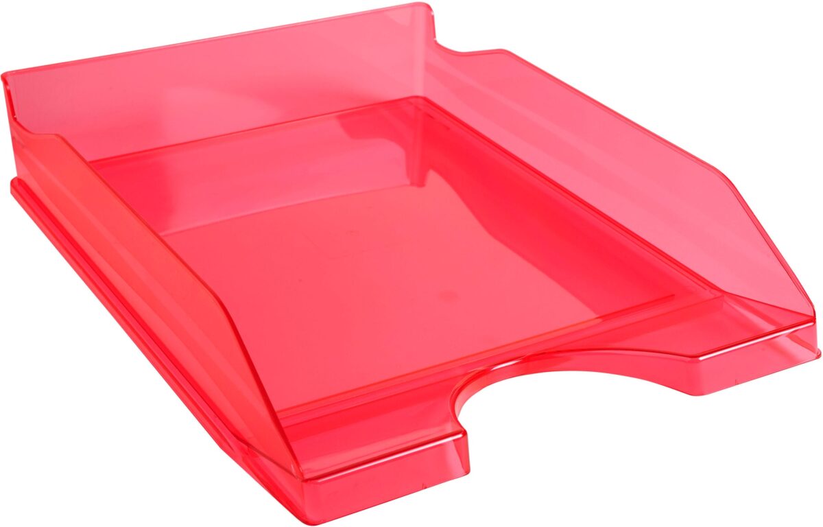 EXACOMPTA Briefkorb Ecotray A4+ 12354D himbeer-transp. – Hochwertig & günstig bei ShopDeca