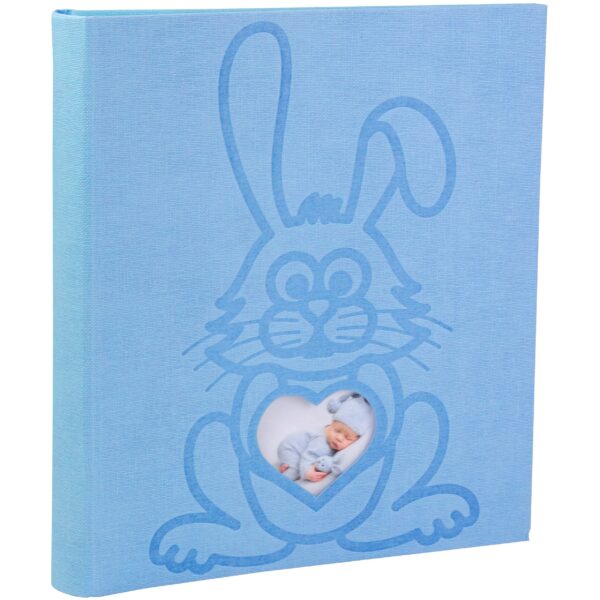 EXACOMPTA Fotoalbum Teddy 29x32cm 16563E blau 60 Seiten