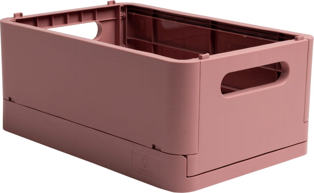 EXACOMPTA Klappbox Skandi A5+ 27138D Midi altrosa 275x40x190mm – Hochwertig & günstig bei ShopDeca