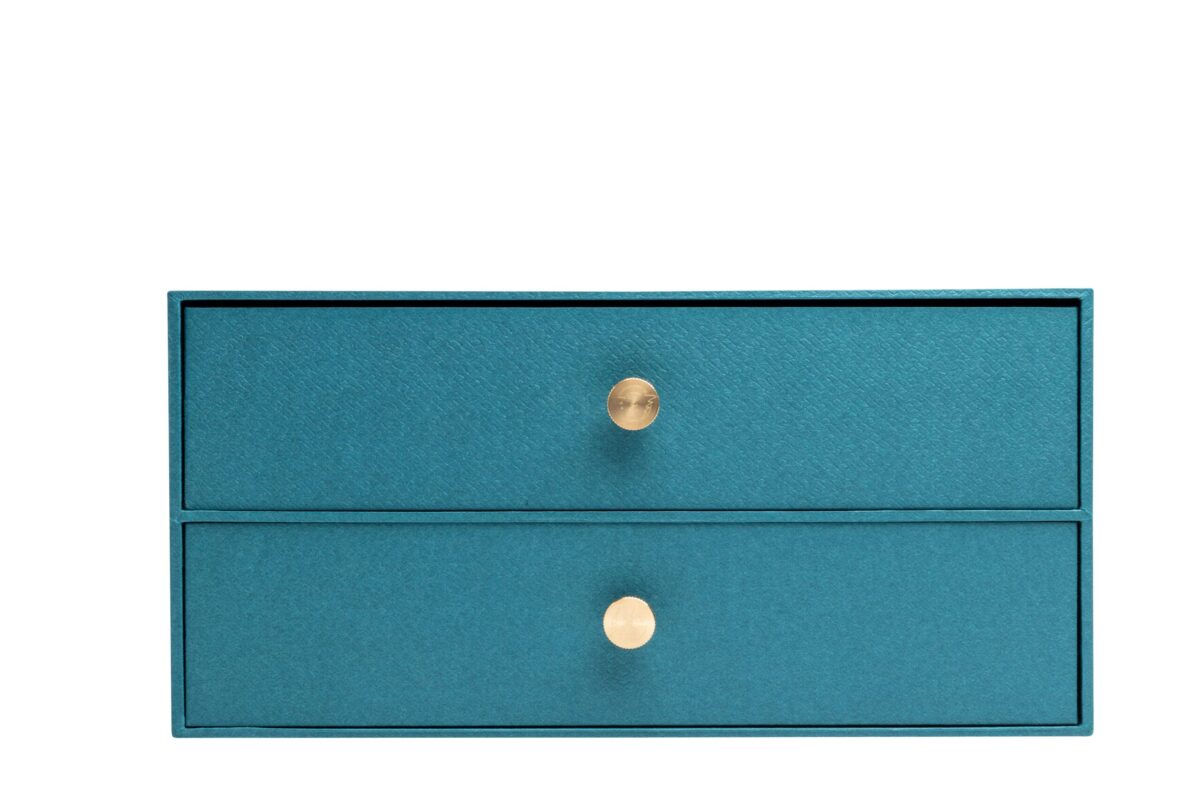 EXACOMPTA Schubladenbox OfficeByMe A4+ 30603E 2 Schubladen, blau – Hochwertig & günstig bei ShopDeca