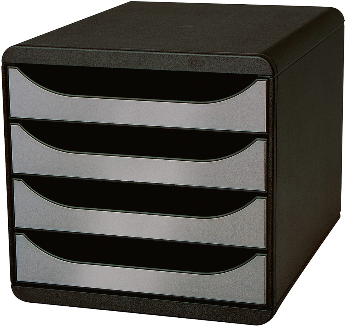 EXACOMPTA Schubladenbox schwarz 310438D 4 Fächer – Hochwertig & günstig bei ShopDeca