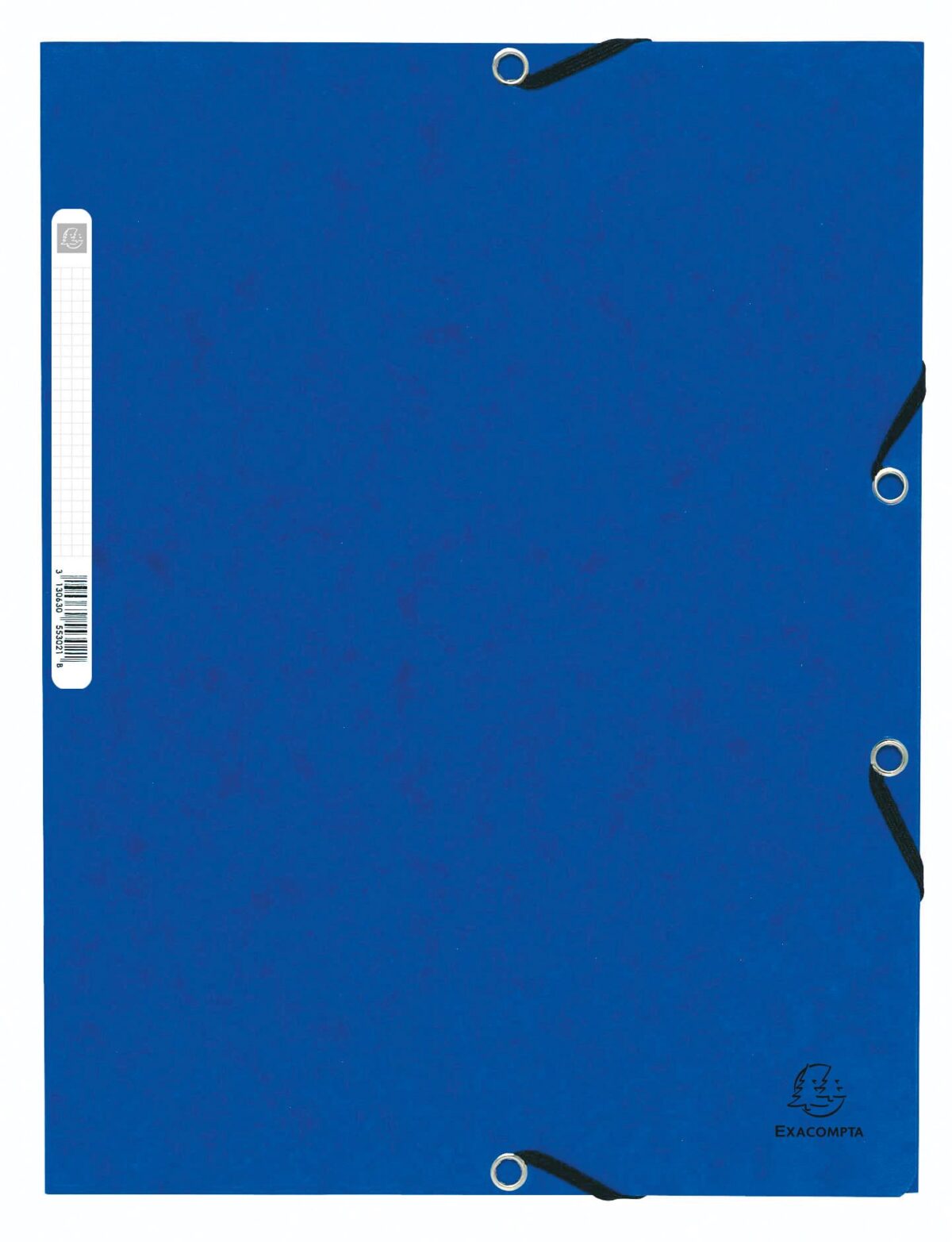EXACOMPTA Gummibandmappe A4+ 55302E blau manila – Hochwertig & günstig bei ShopDeca