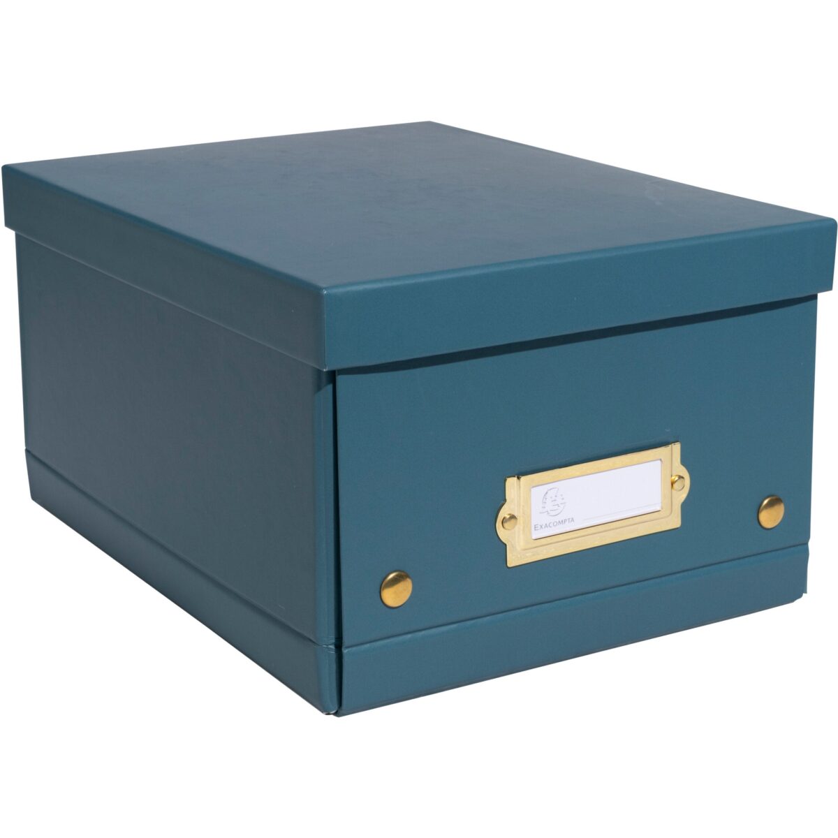 EXACOMPTA Aufbewahrungsbox Neo Deco A5+ 62253E entenblau 20x26x15cm – Hochwertig & günstig bei ShopDeca