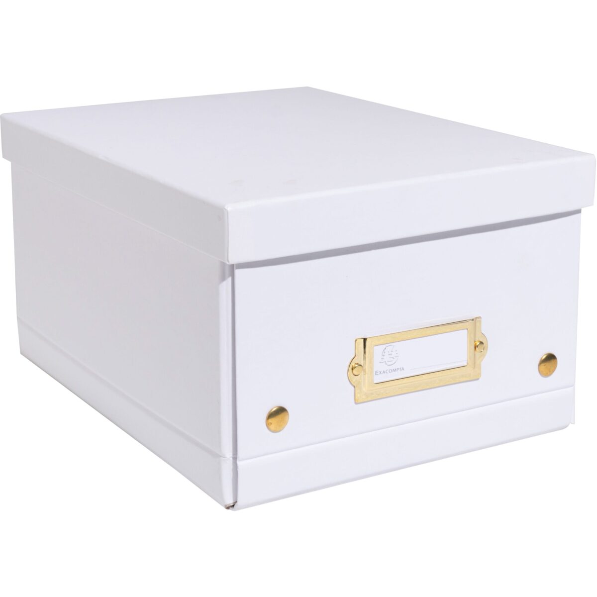 EXACOMPTA Aufbewahrungsbox Neo Deco A5+ 62258E weiss 20x26x15cm – Hochwertig & günstig bei ShopDeca