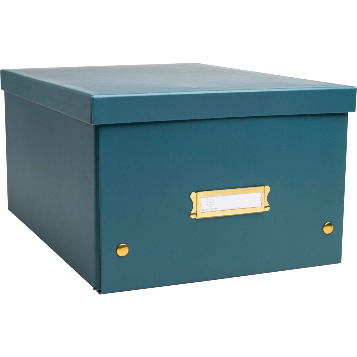 EXACOMPTA Aufbewahrungsbox Neo Deco A4+ 62353E entenblau 27x36x19cm – Hochwertig & günstig bei ShopDeca