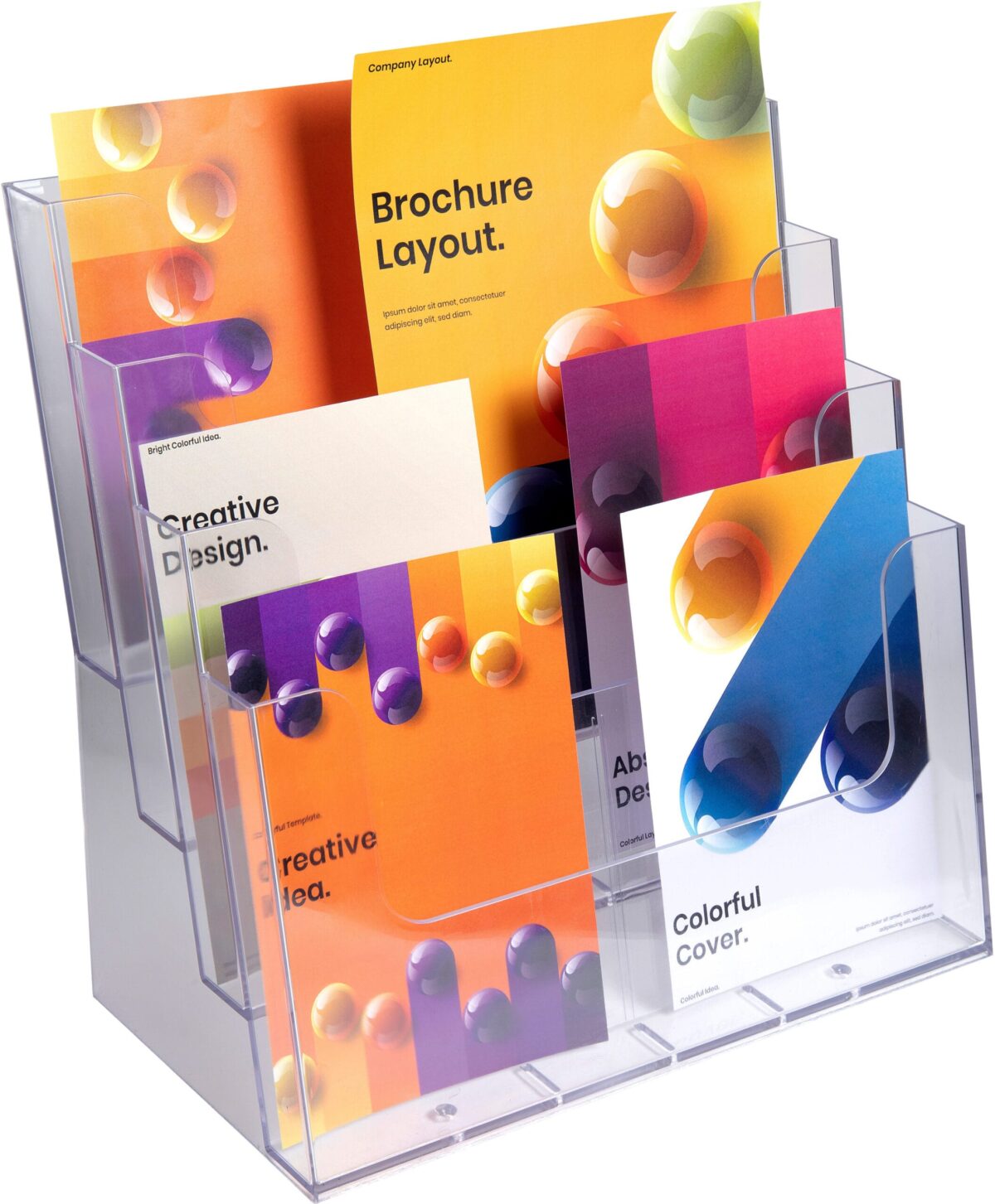 EXACOMPTA Prospekthalter Multi Format 74258D transparent – Hochwertig & günstig bei ShopDeca