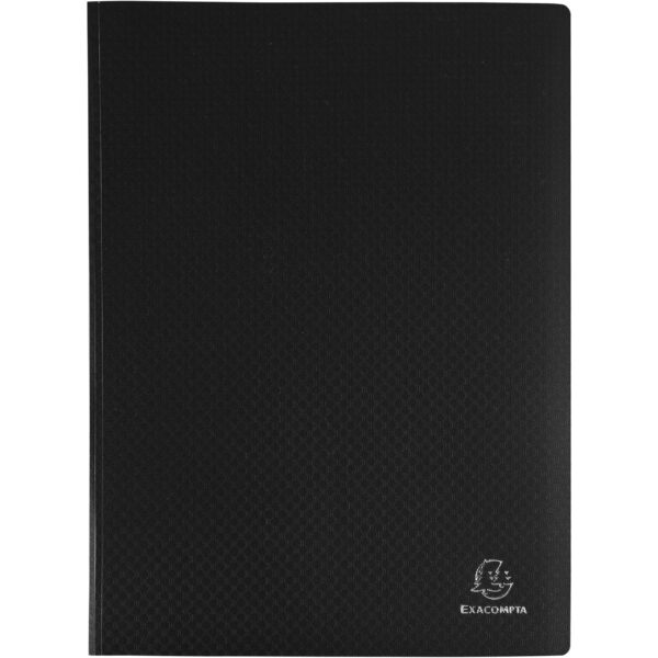 EXACOMPTA Sichtbuch A4 85101E schwarz 100 Taschen