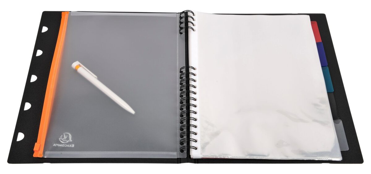 EXACOMPTA Sichtbuch Exaview A4 85434E schwarz 40 Taschen – Hochwertig & günstig bei ShopDeca