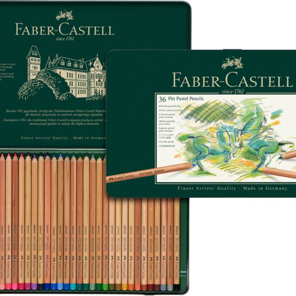 FABER-CASTELL Farbstift 112136 36er Metalletui
