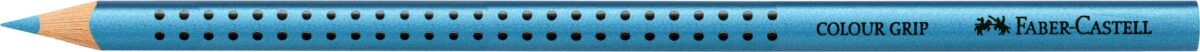 FABER-CASTELL Farbstift Colour Grip 112486 blau metallic – Hochwertig & günstig bei ShopDeca