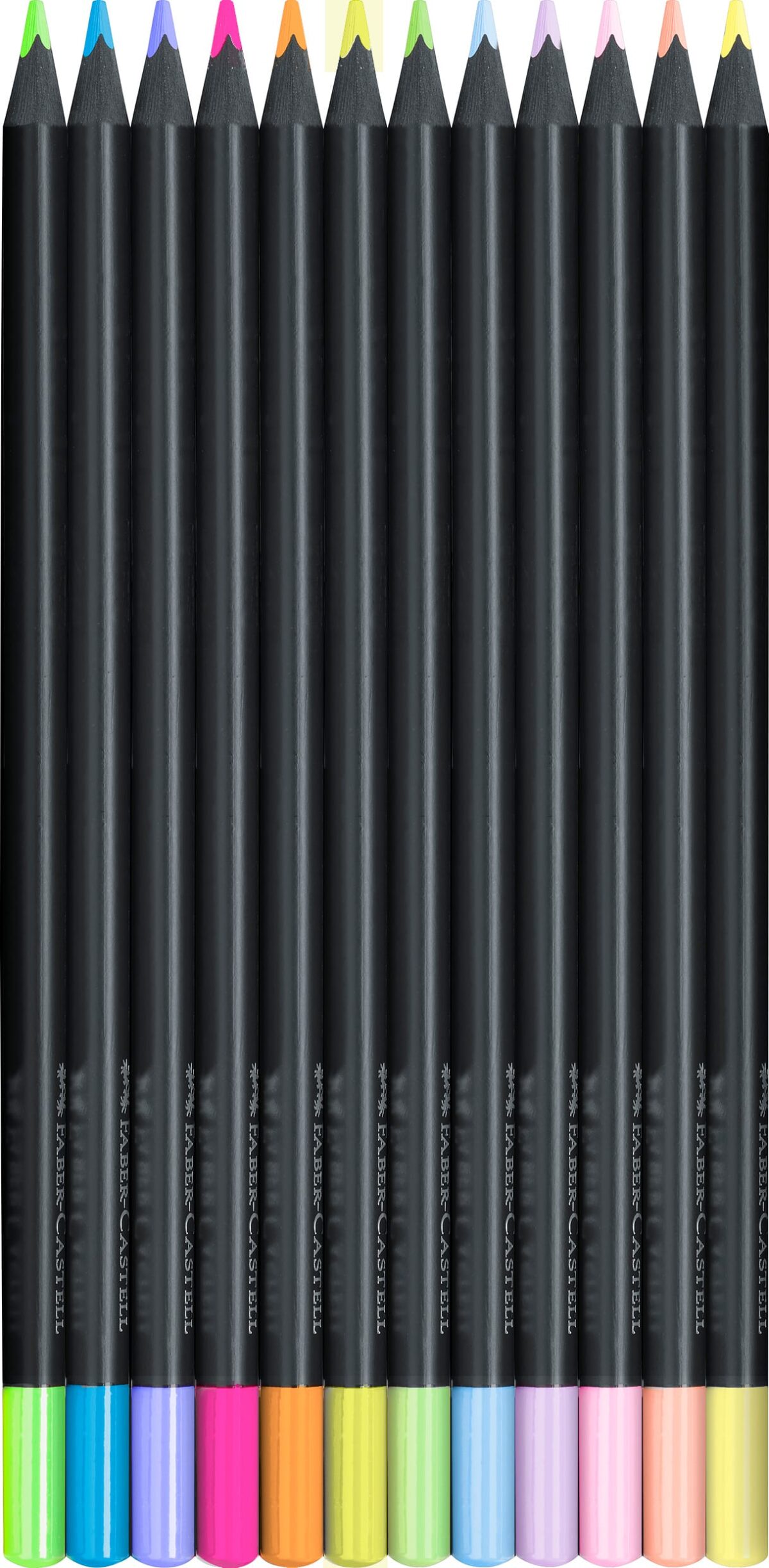 FABER-CASTELL Farbstifte Black Edition 116410 Neon + Pastell 12 Stk. – Hochwertig & günstig bei ShopDeca