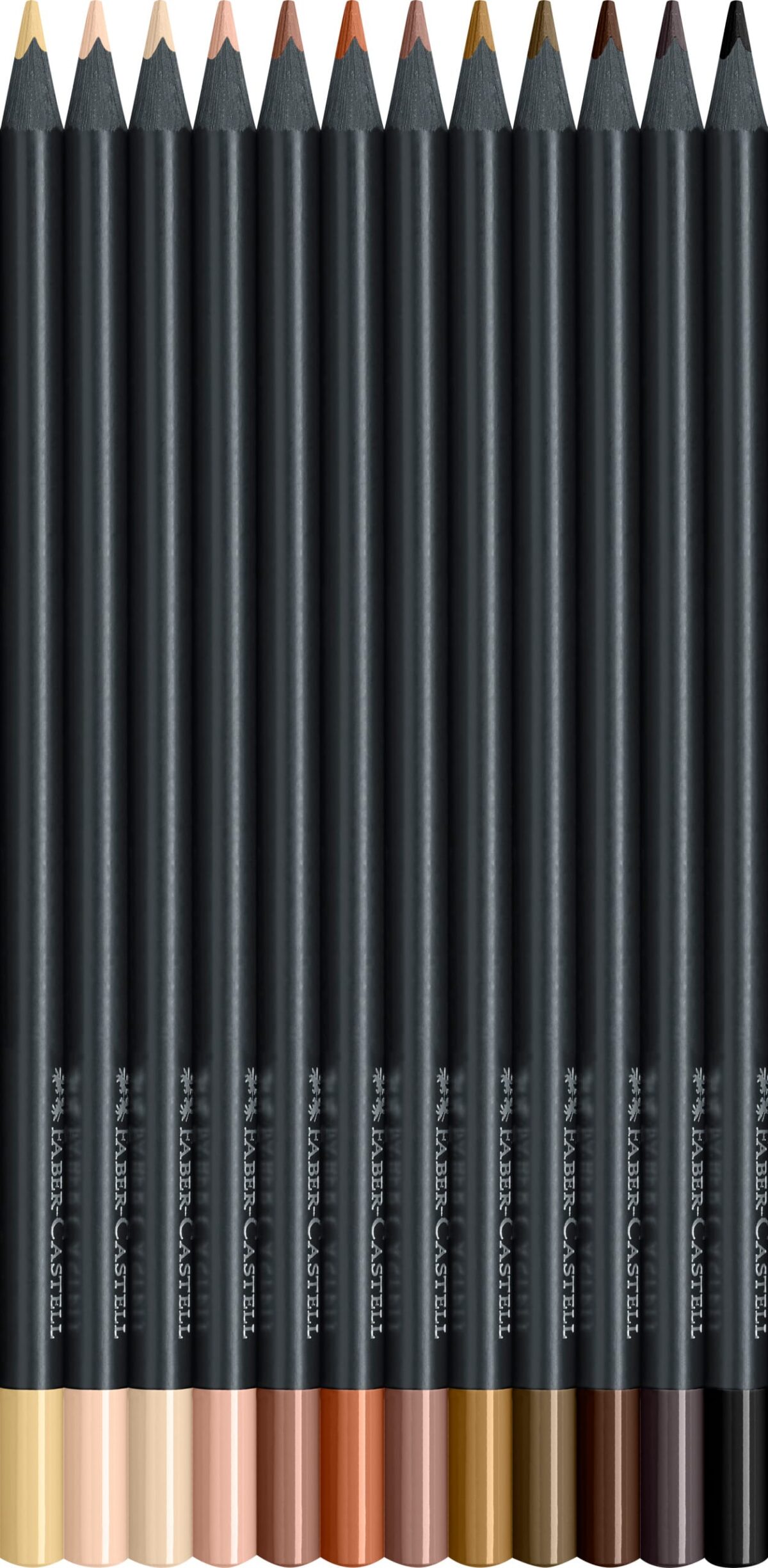 FABER-CASTELL Farbstifte Black Edition 116414 Skin Tones 12er Etui – Hochwertig & günstig bei ShopDeca