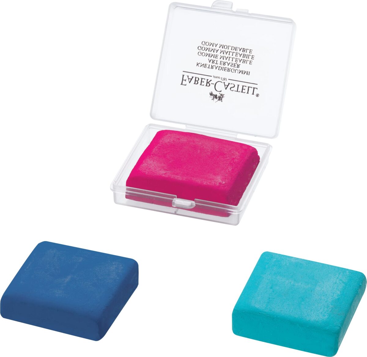 FABER-CASTELL Radierer Art Eraser 127124 farbig assortiert – Hochwertig & günstig bei ShopDeca