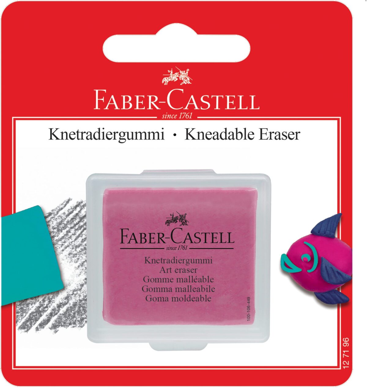 FABER-CASTELL Radierer Art Eraser 127196 ass. – Hochwertig & günstig bei ShopDeca