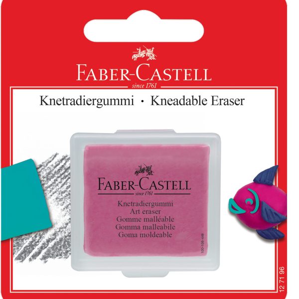 FABER-CASTELL Radierer Art Eraser 127196 ass.