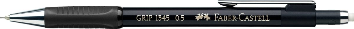 FABER-CASTELL Druckbleistift GRIP 1345 134599 schwarz, mit Radierer 0.5mm – Hochwertig & günstig bei ShopDeca