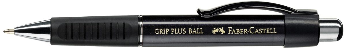 FABER-CASTELL Kugelschreiber 1407 0.7mm 140733 metallic-schwarz – Hochwertig & günstig bei ShopDeca