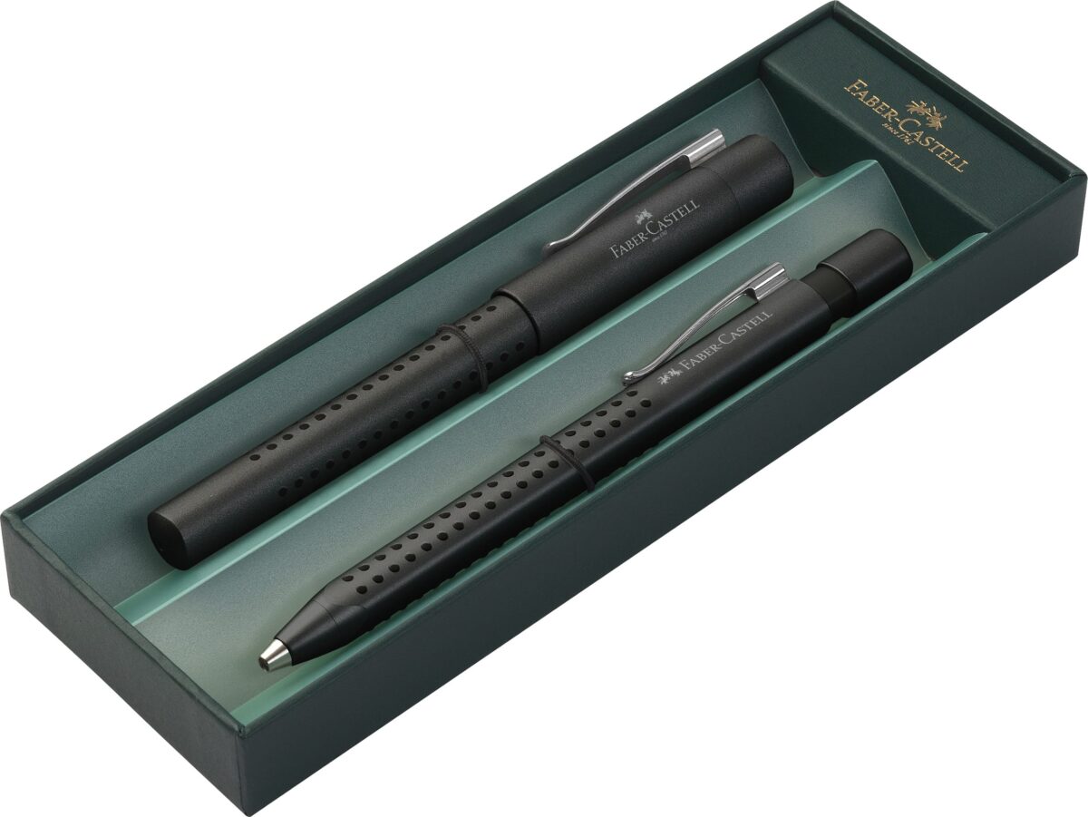 FABER-CASTELL Set Grip 2011 M 140983 schwarz,Füller/Kugelschreiber – Hochwertig & günstig bei ShopDeca