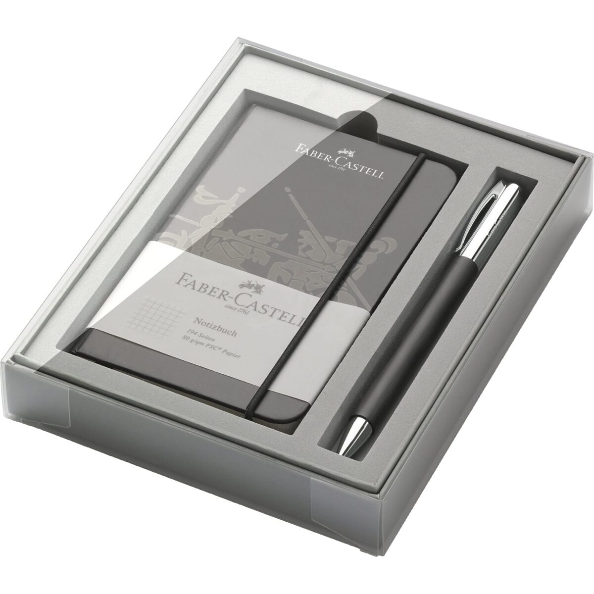 FABER-CASTELL Kugelschreiber Set Ambition 149623 schwarz – Hochwertig & günstig bei ShopDeca