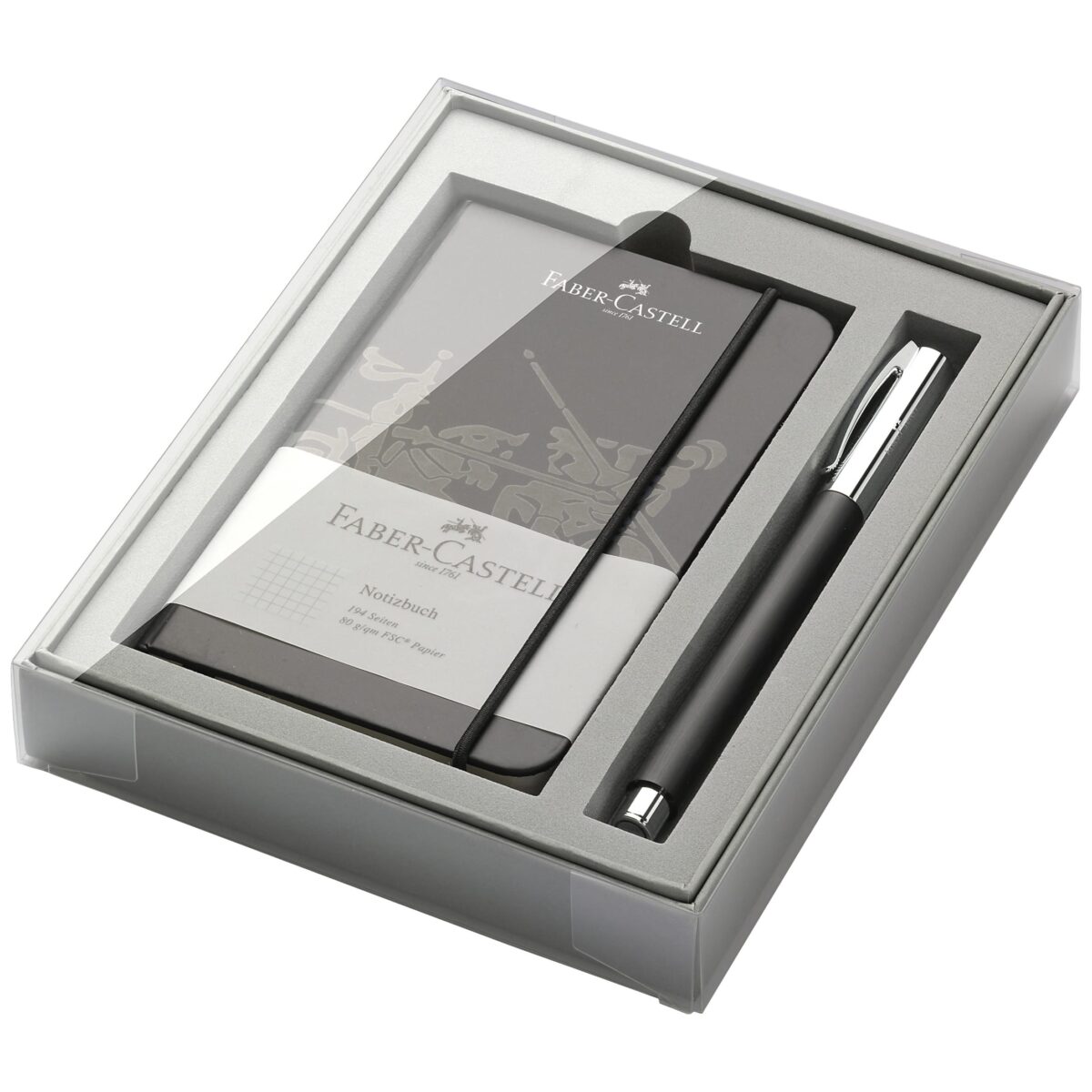 FABER-CASTELL Rollerball Set Ambition 149624 schwarz – Hochwertig & günstig bei ShopDeca