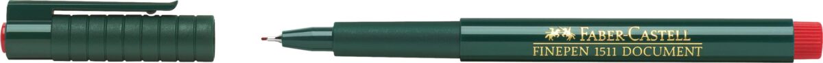 FABER-CASTELL Faserschr. FINEPEN 1511 0.4mm 151121 rot – Hochwertig & günstig bei ShopDeca