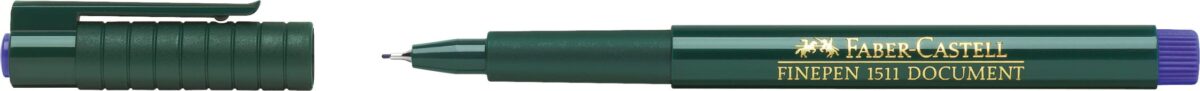 FABER-CASTELL Faserschr. FINEPEN 1511 0.4mm 151151 blau – Hochwertig & günstig bei ShopDeca